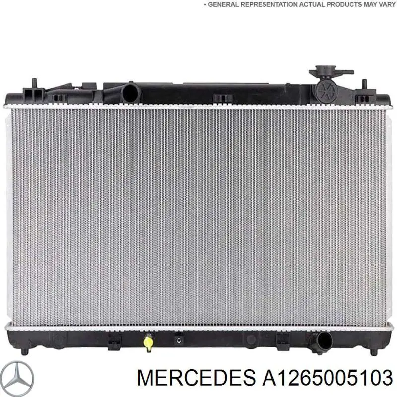 A1265005103 Mercedes радиатор