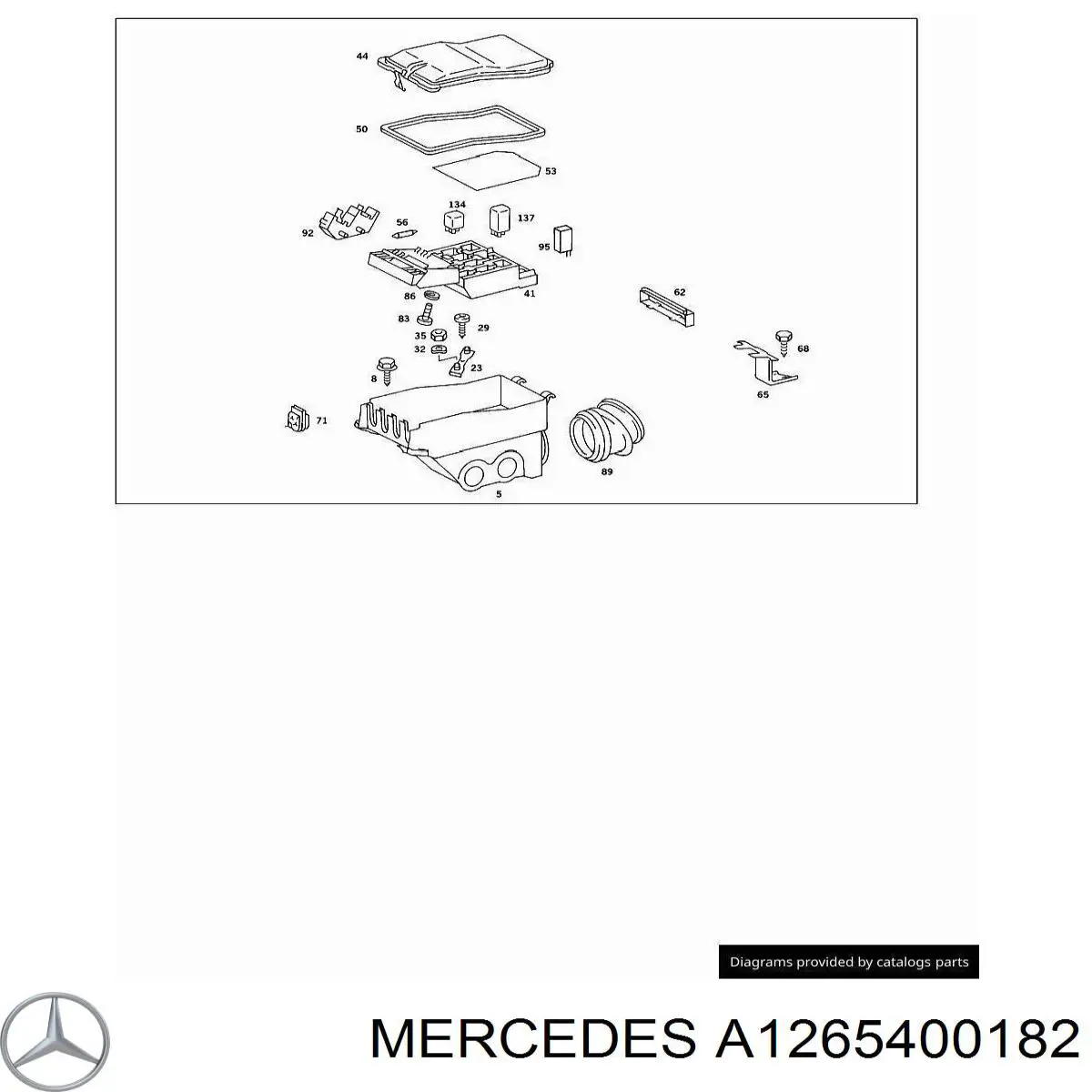  A1265400182 Mercedes