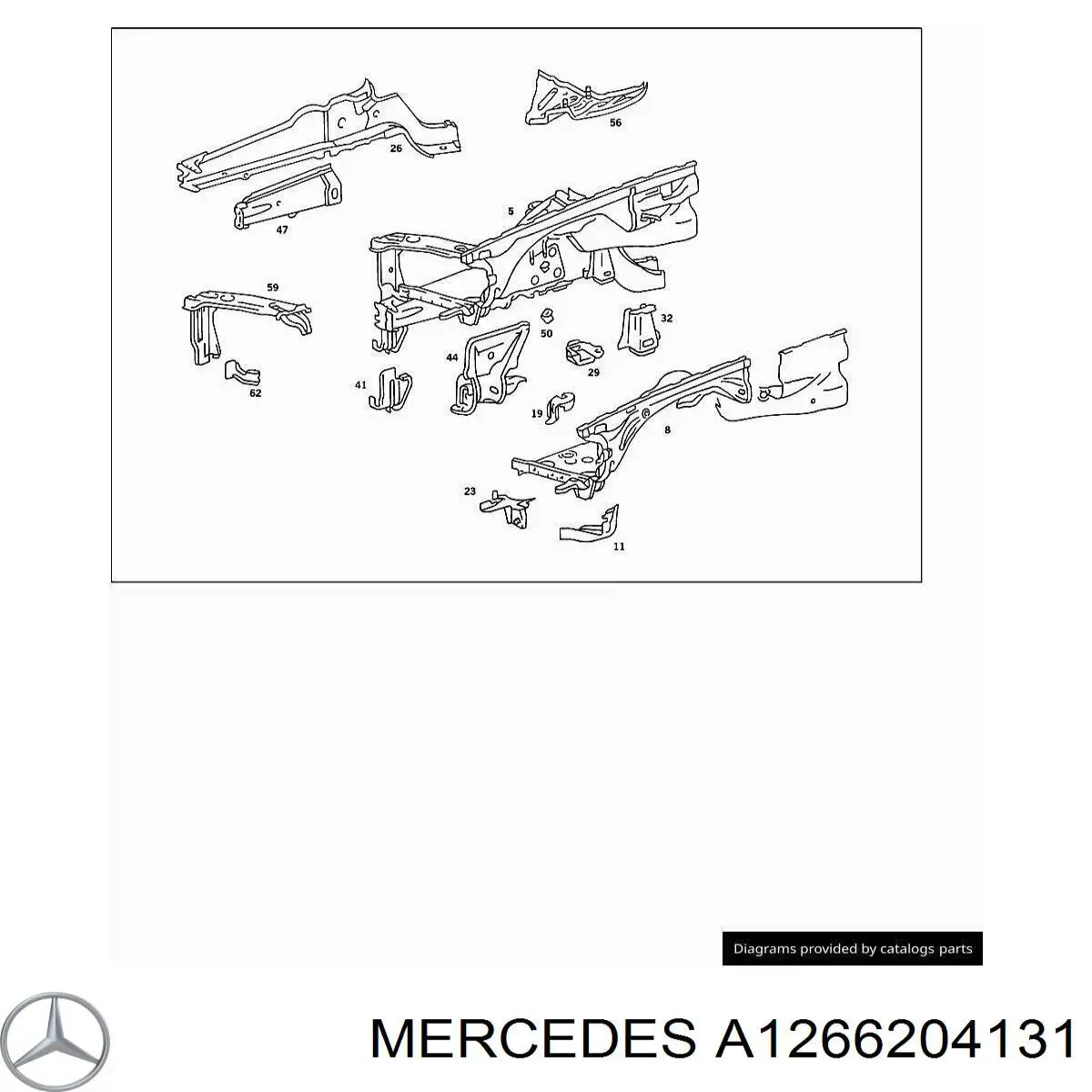 A1266204131 Mercedes 