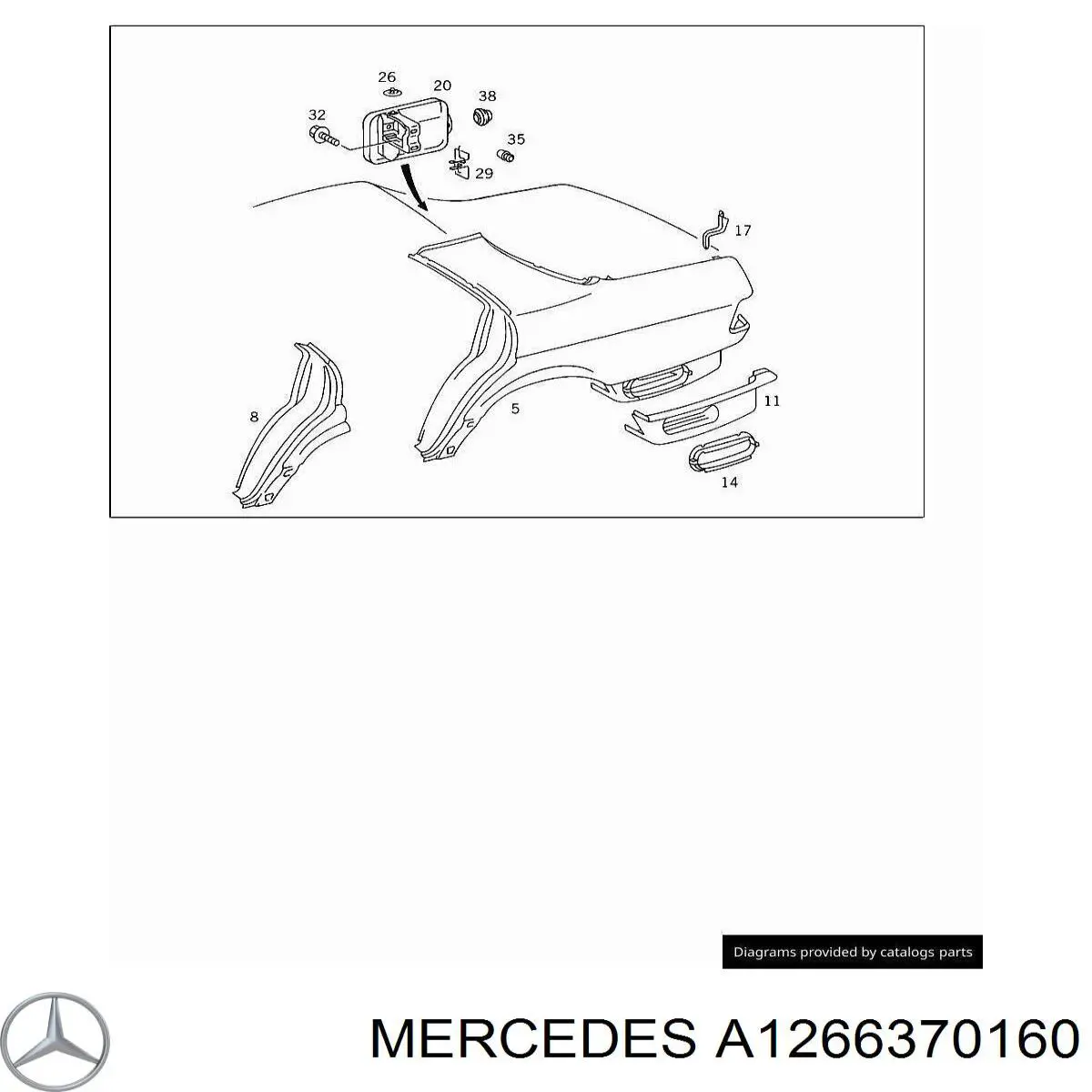 A1266370160 Mercedes 