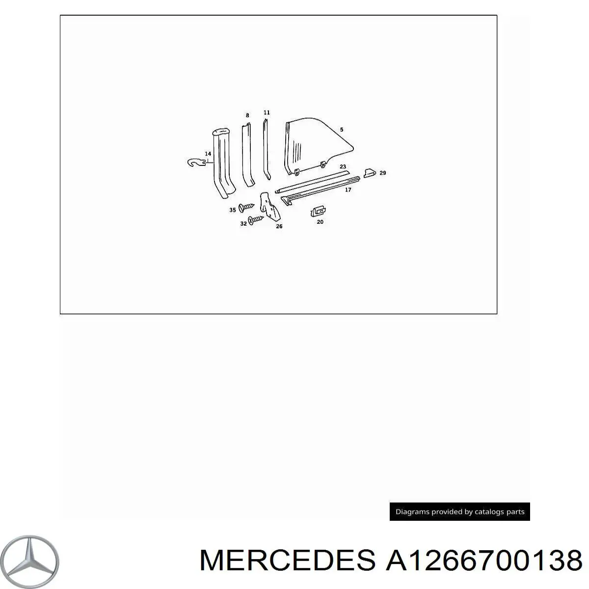 A1266700138 Mercedes 