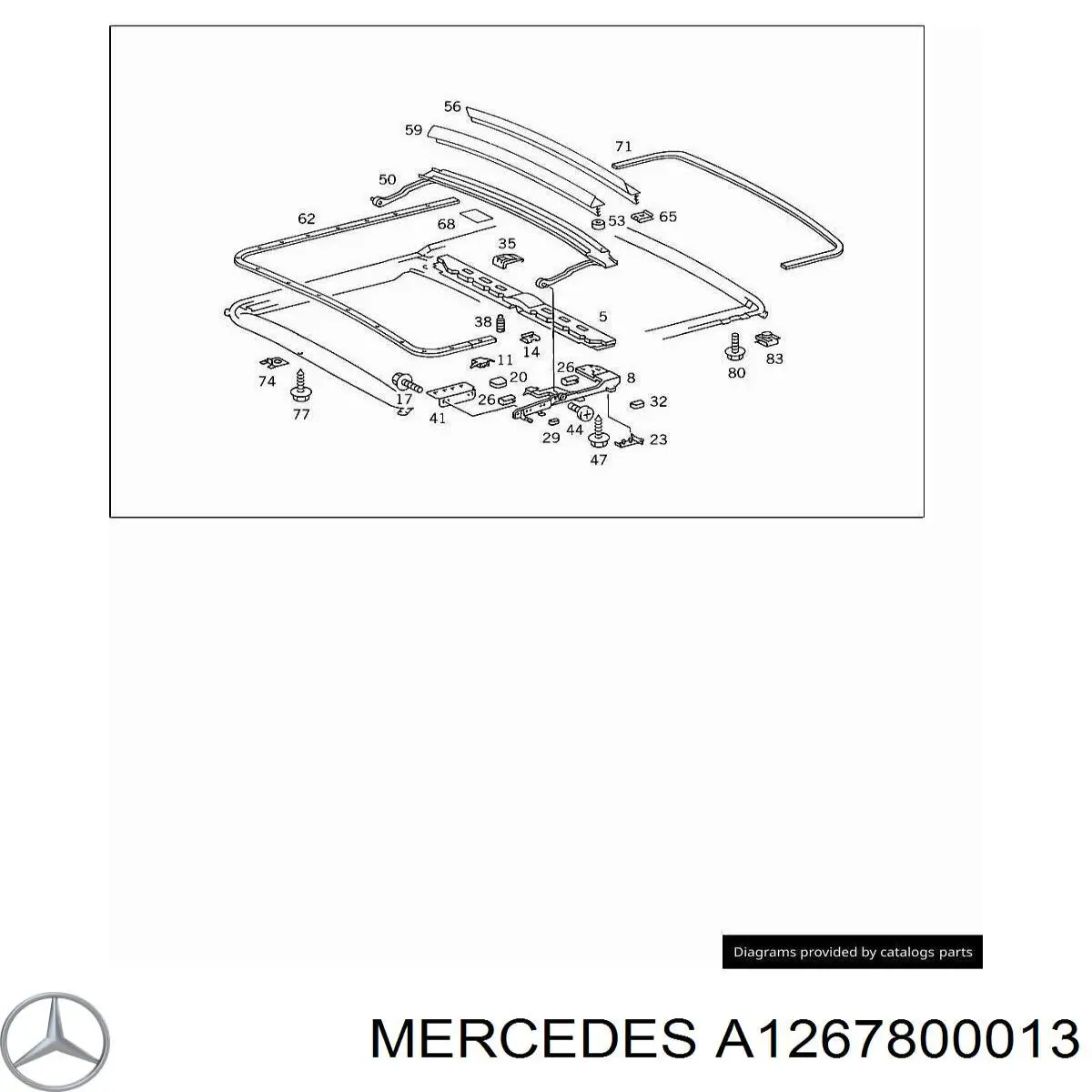  A1267800013 Mercedes