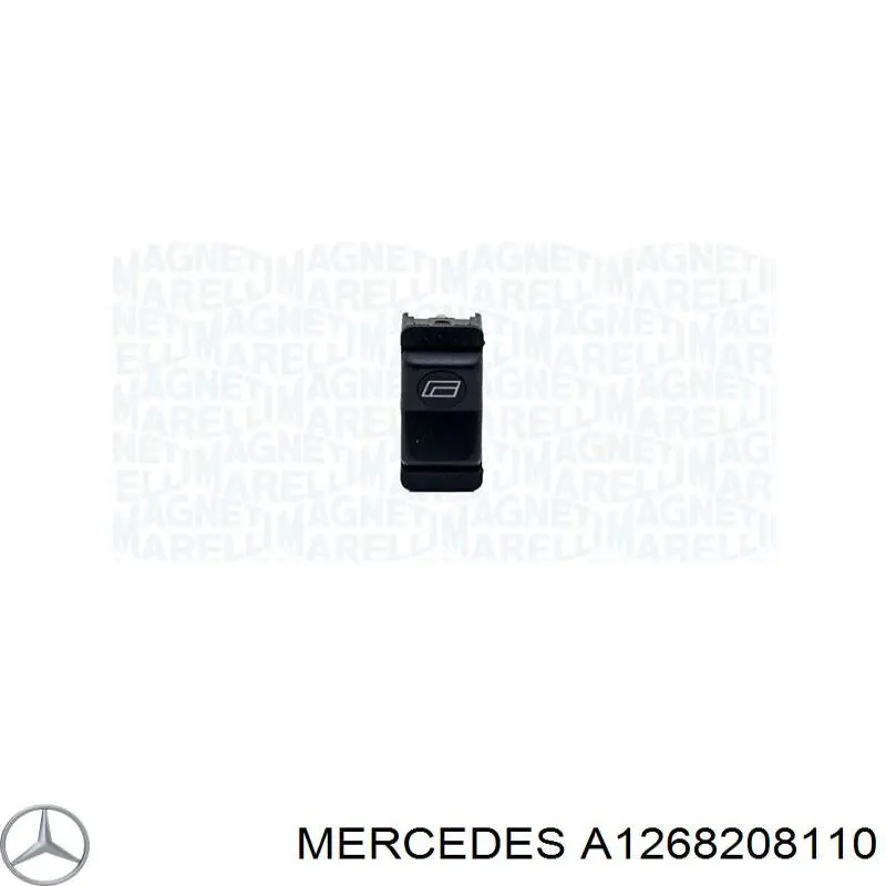 A1268208110 Mercedes кнопка включения мотора стеклоподъемника передняя левая