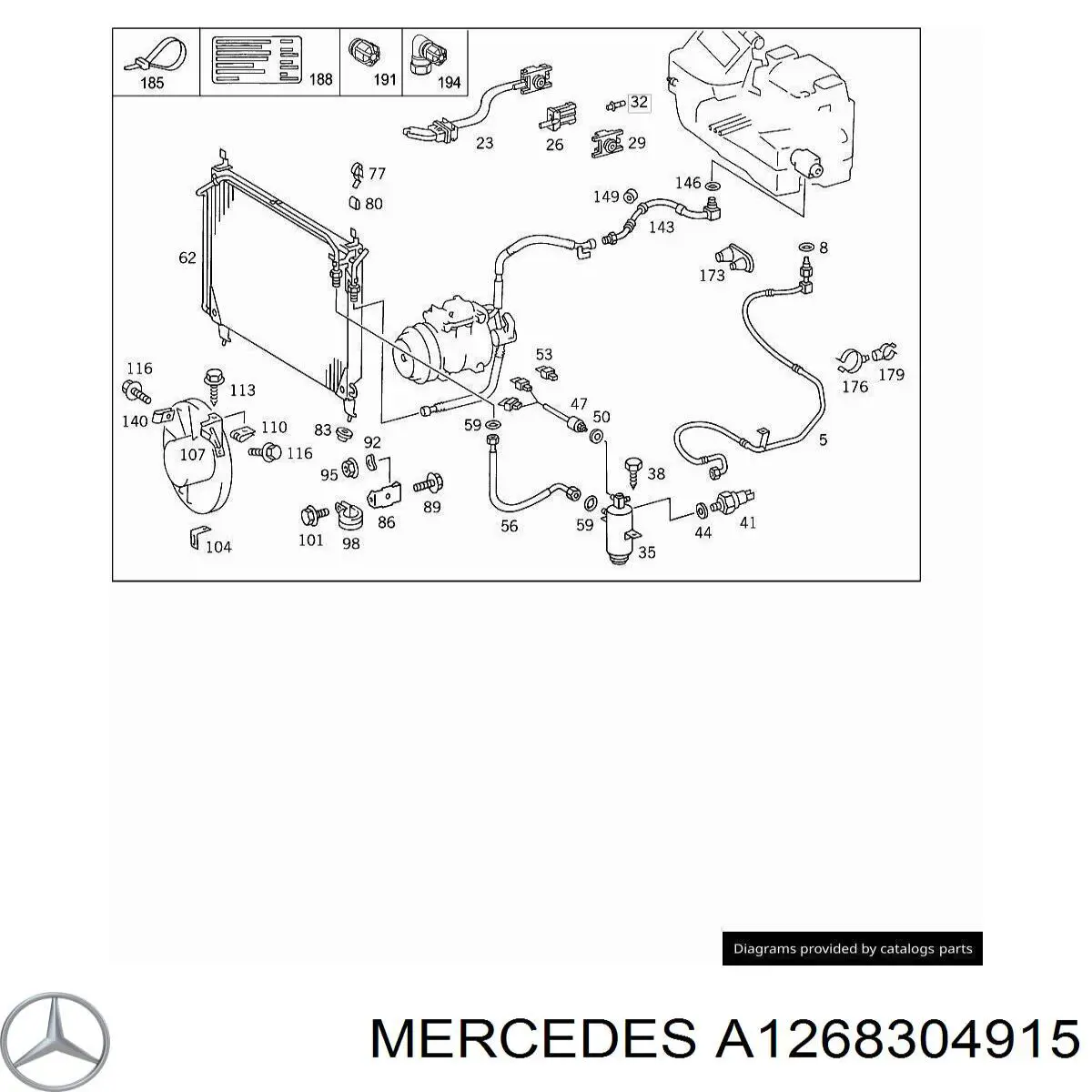 A1268304915 Mercedes 