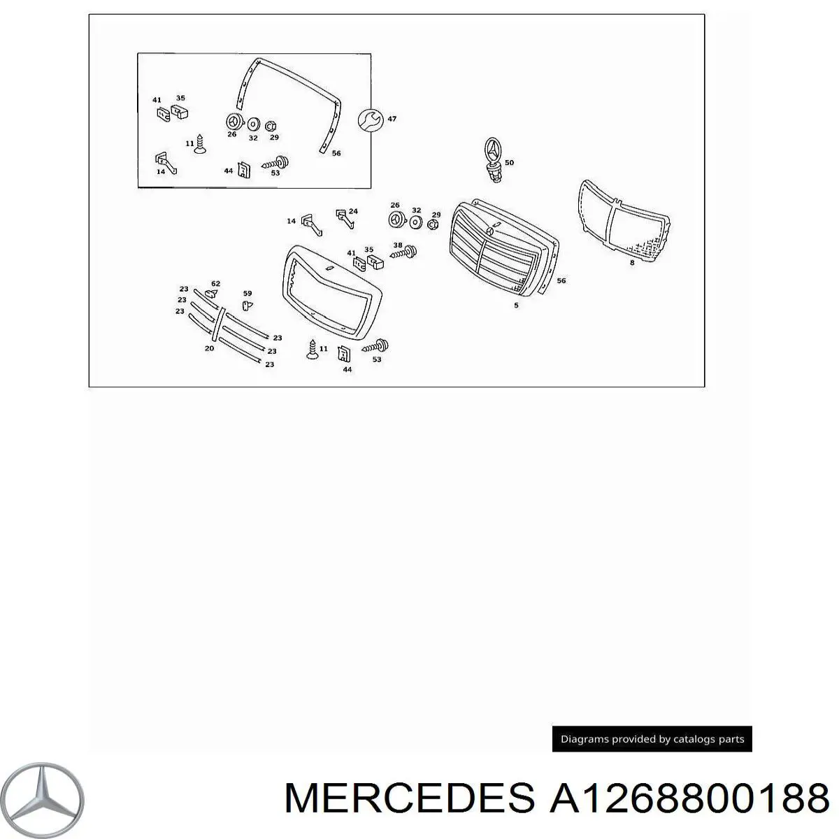 A1268800188 Mercedes 