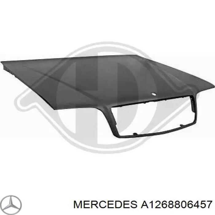 Капот Mercedes A1268806457 цена, от 1973.54 USD