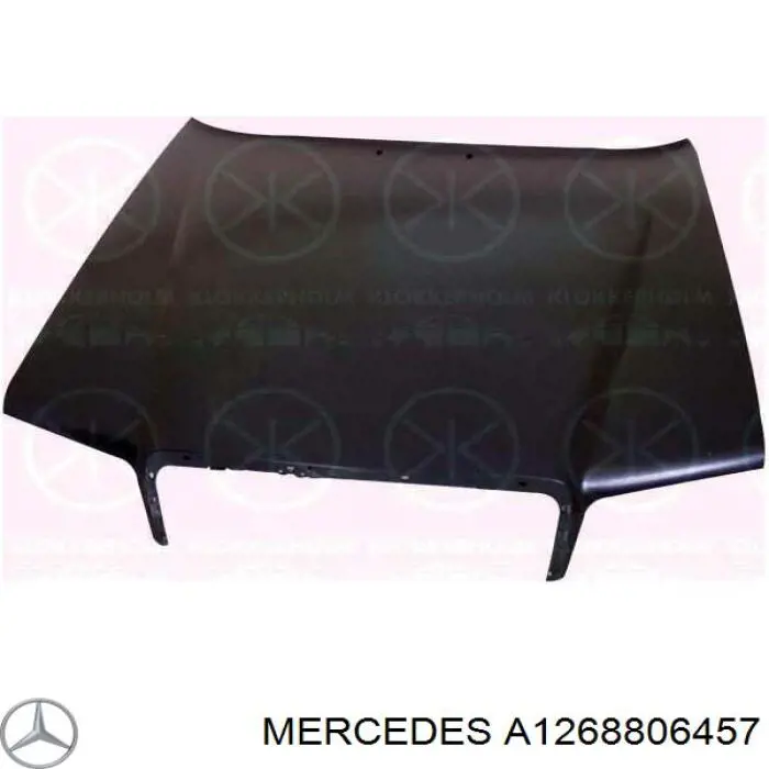Капот на Mercedes S (W126)