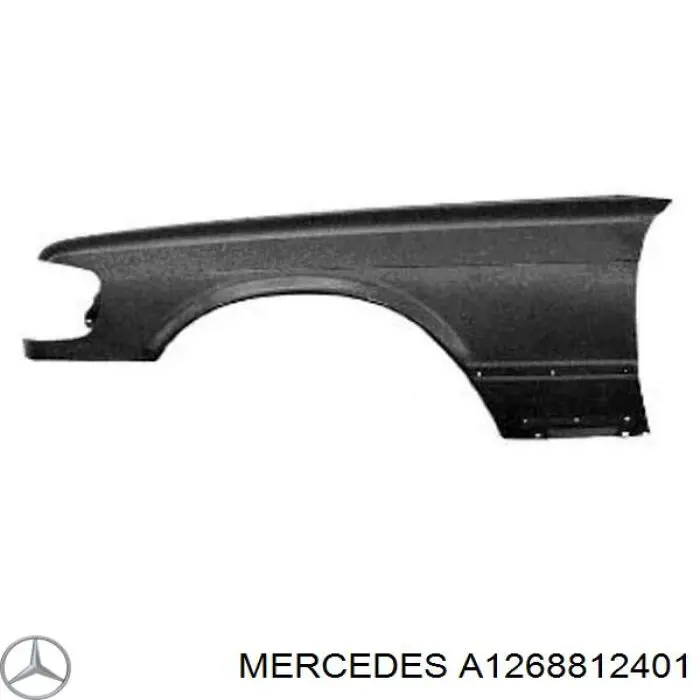 Купить A1268813201 Mercedes Крыло переднее правое