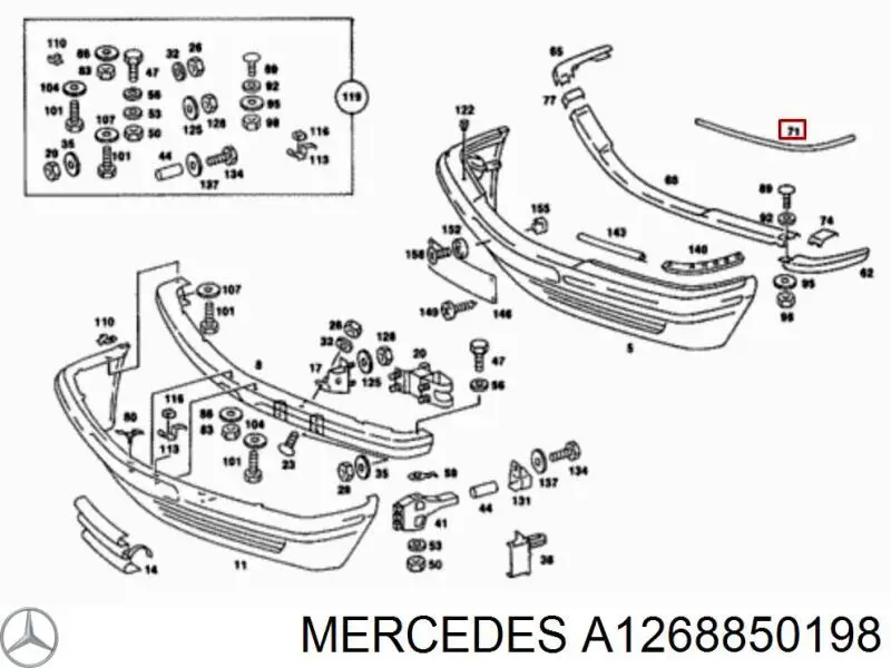  A1268850198 Mercedes