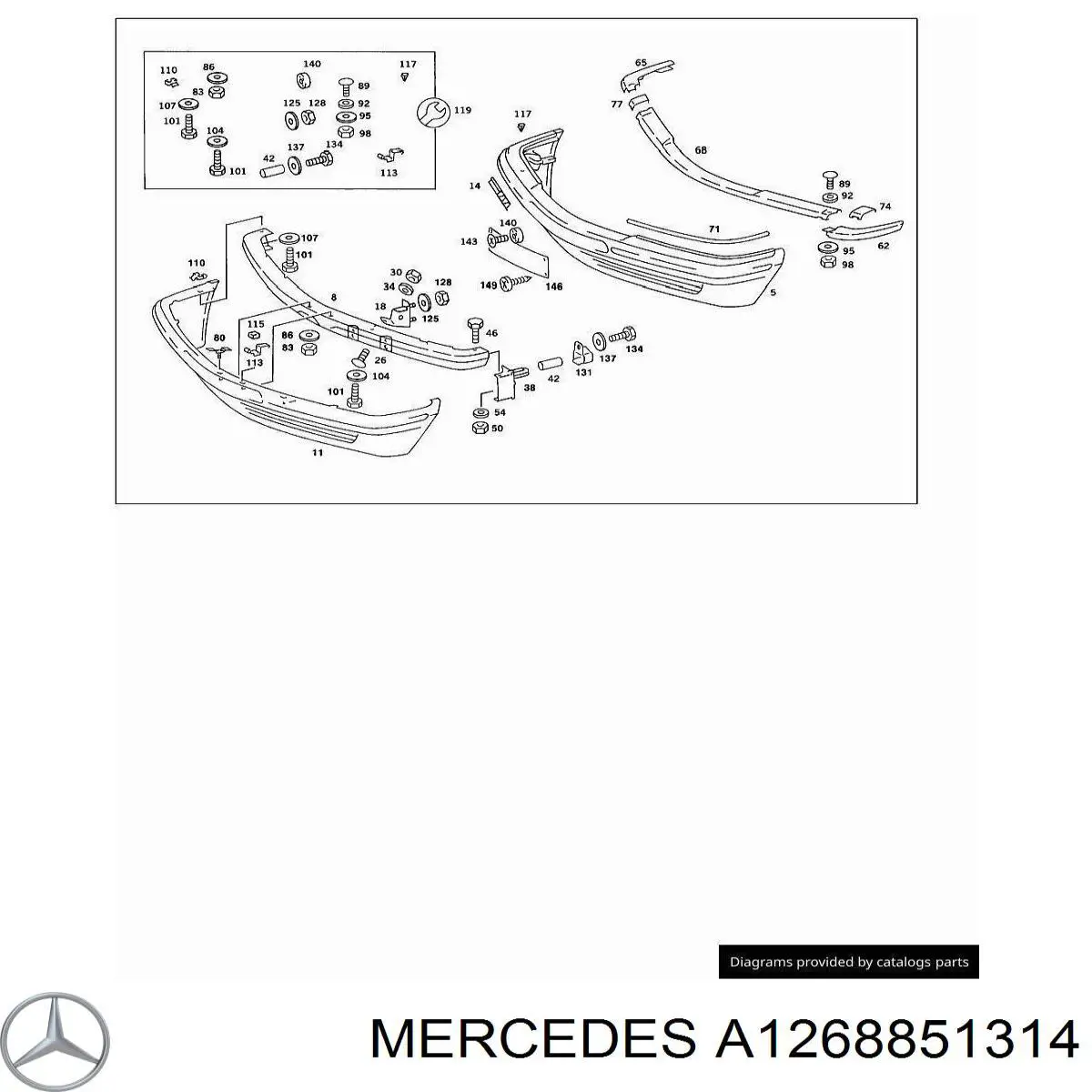  A1268851314 Mercedes