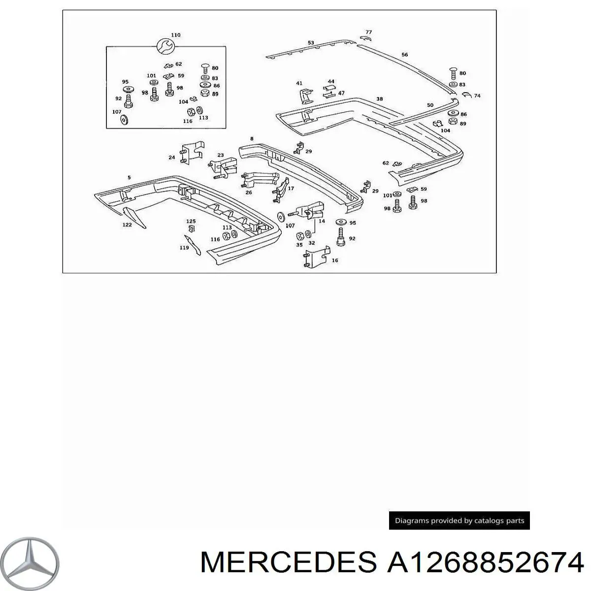 A1268852674 Mercedes 