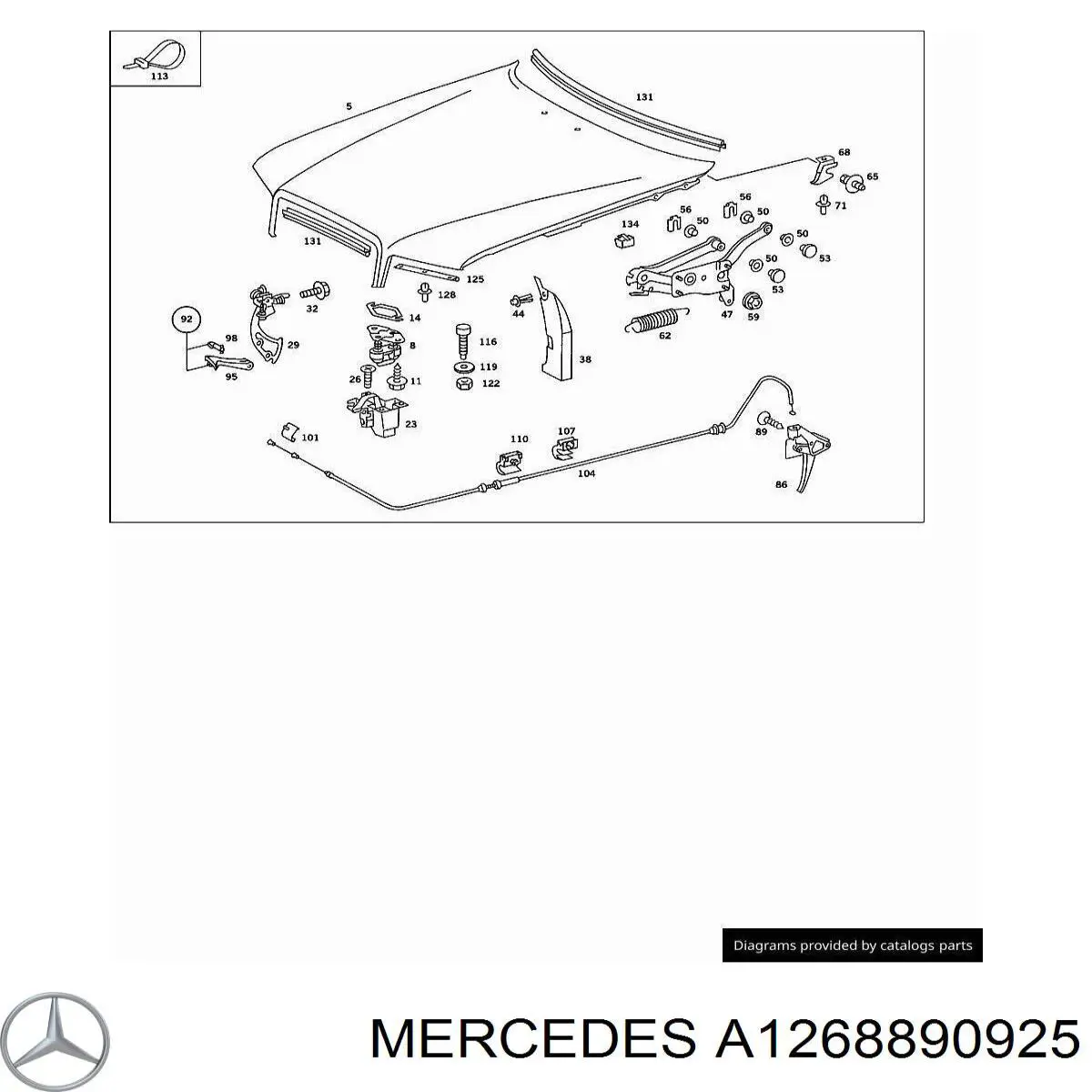 A1268890925 Mercedes 