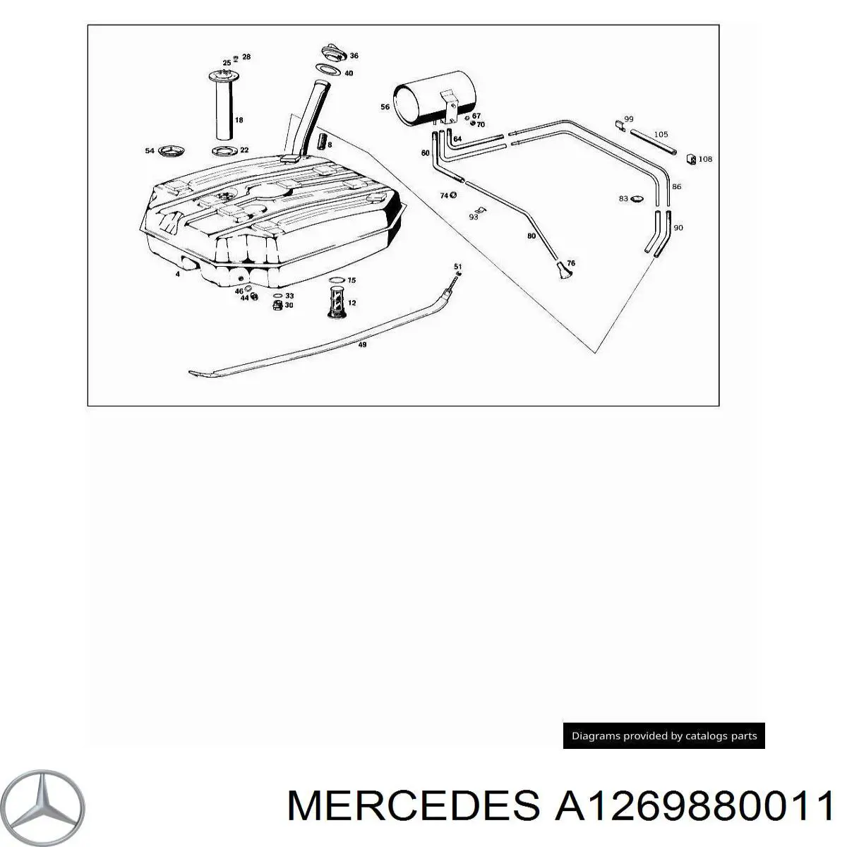  A1269880011 Mercedes