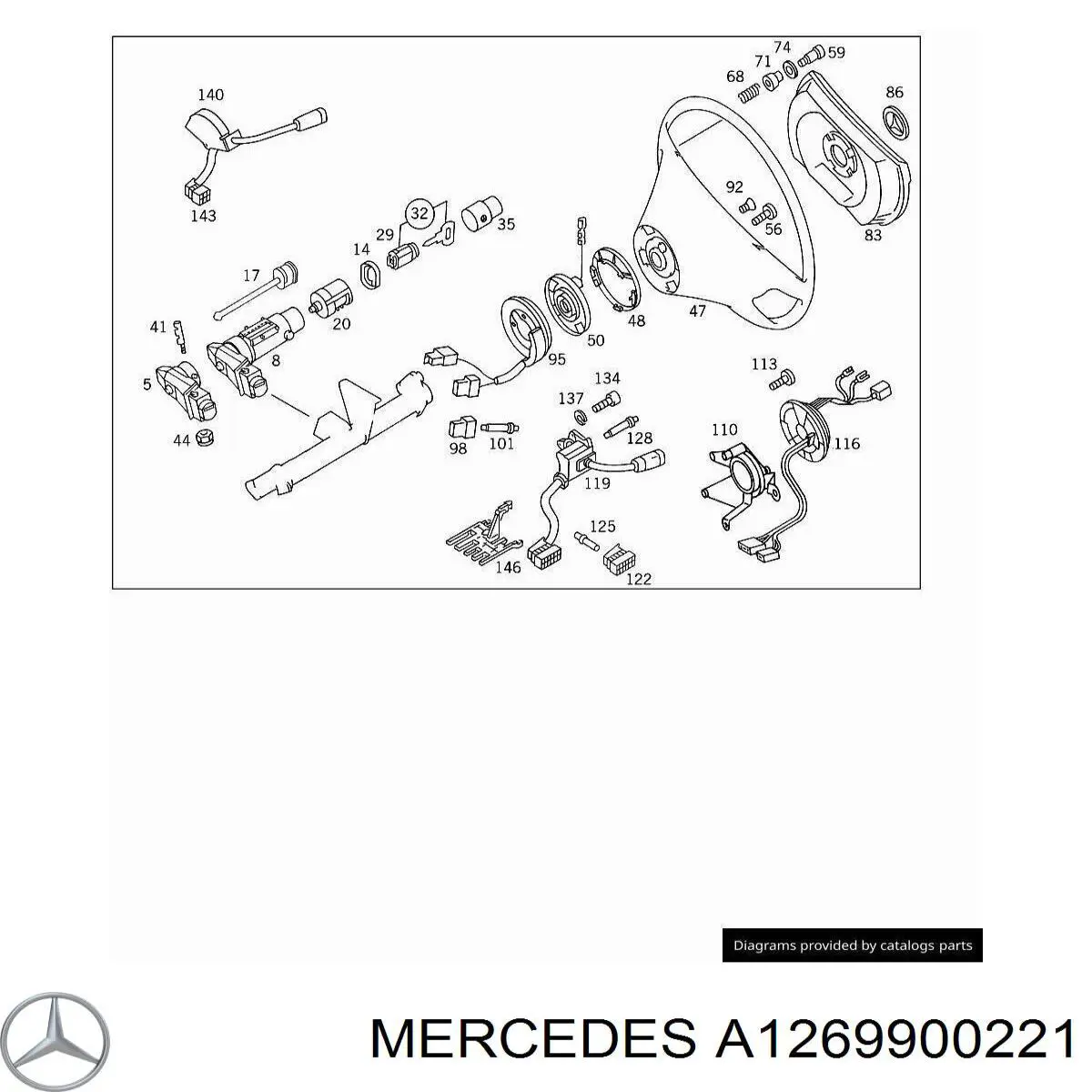 A1269900221 Mercedes 