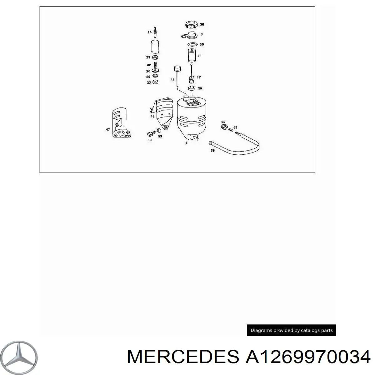  Mercedes A1269970034 цена, от 1.79 USD
