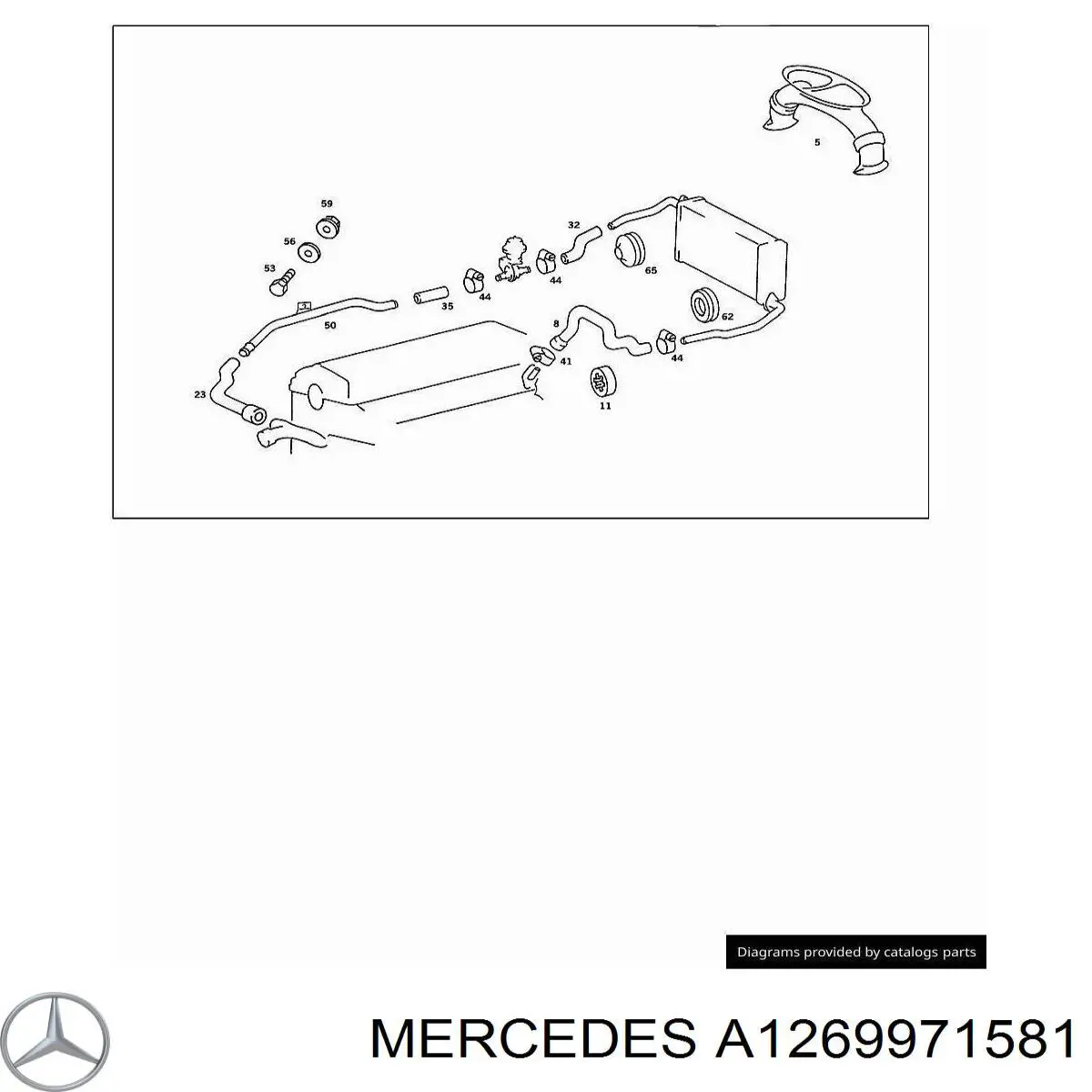  Mercedes A1269971581 цена, от 173.55 USD