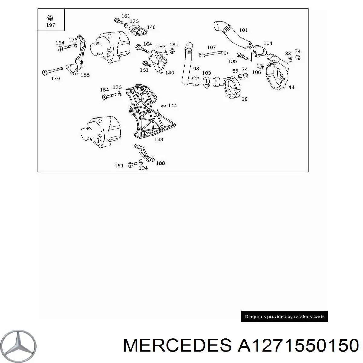  A1271550150 Mercedes