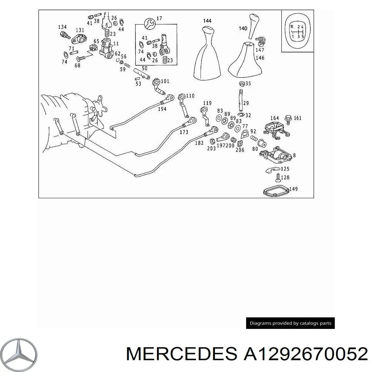  Mercedes A1292670052 цена, от 7.51 USD