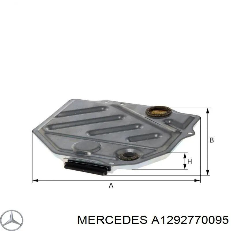 Купить A1292770095 Mercedes Фильтр автоматической коробки передач