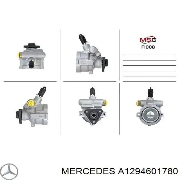 1294602580 Mercedes ГУР руля