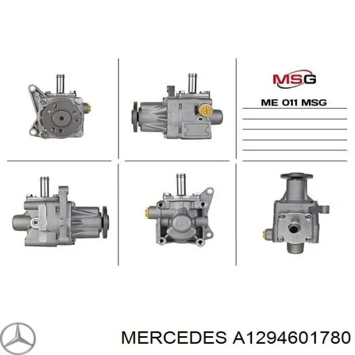 Купить 1294602580 Mercedes Насос рулевого управления