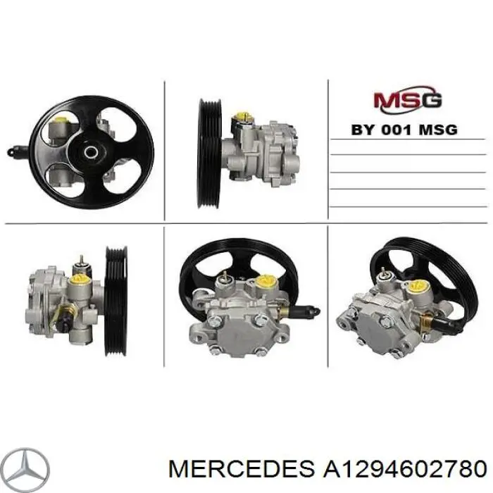 Насос гидравлики Mercedes A1294602780 цена, от 97.46 USD