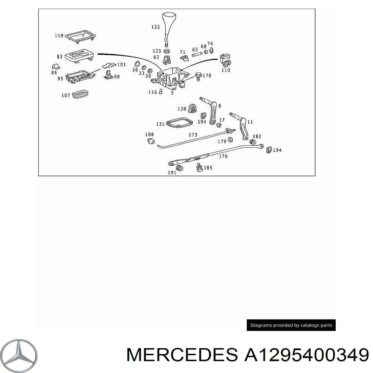 A1295400349 Mercedes 
