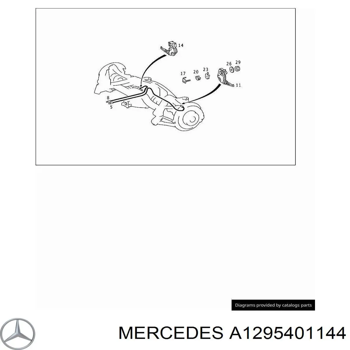  Mercedes 1295401144 цена, от 195.58 USD