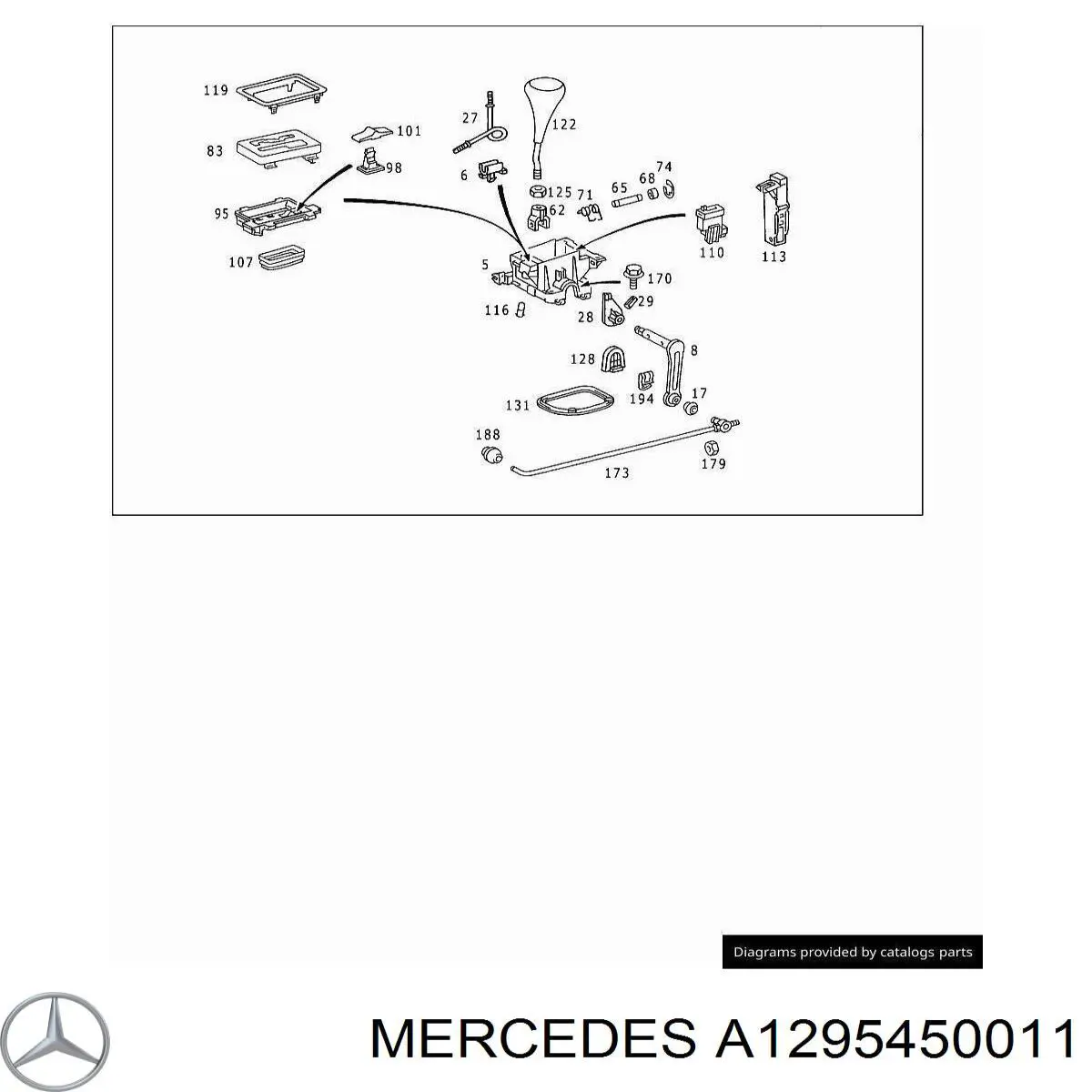 A1295450011 Mercedes 