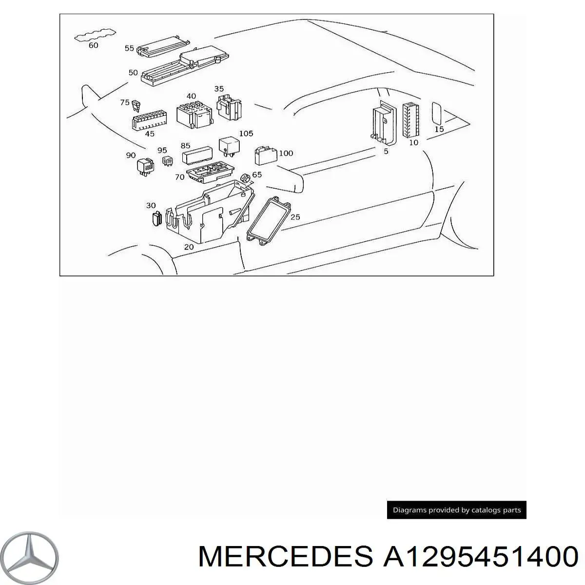 A1295451400 Mercedes 