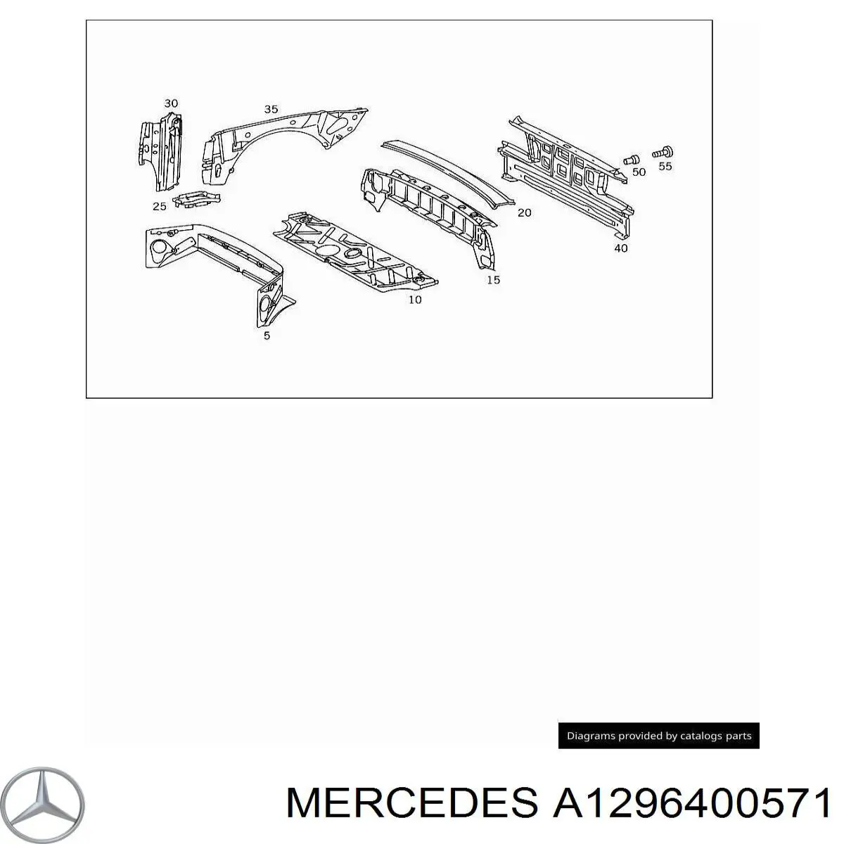 A1296400571 Mercedes 