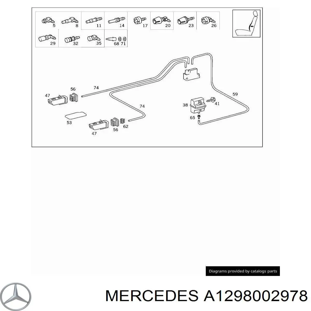 A1298002978 Mercedes 