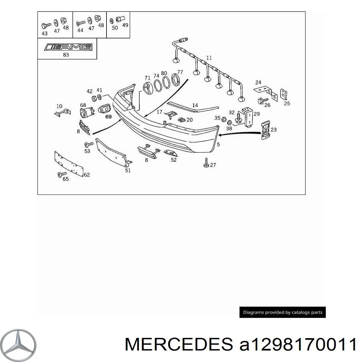 A1298170011 Mercedes 