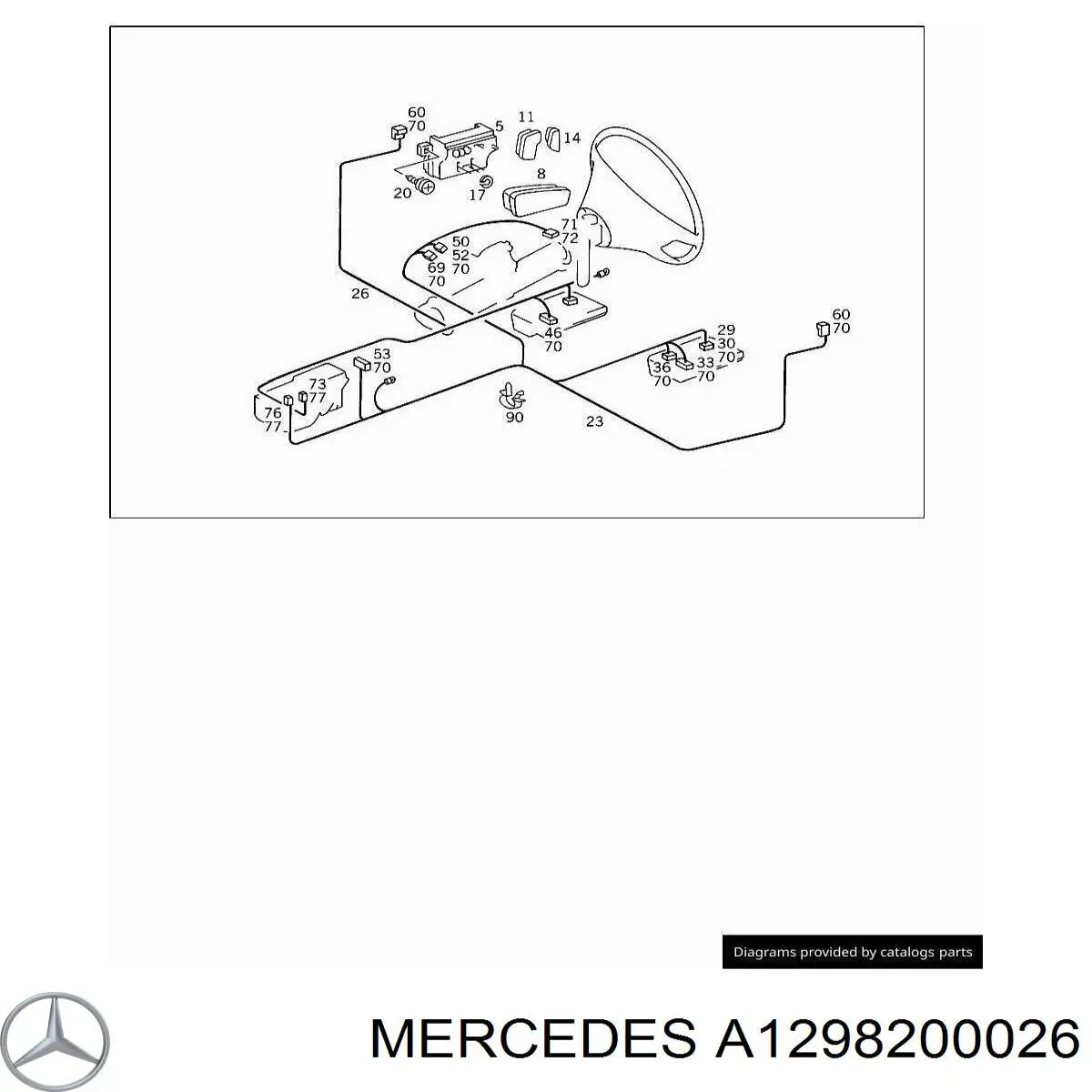 A1298200026 Mercedes 