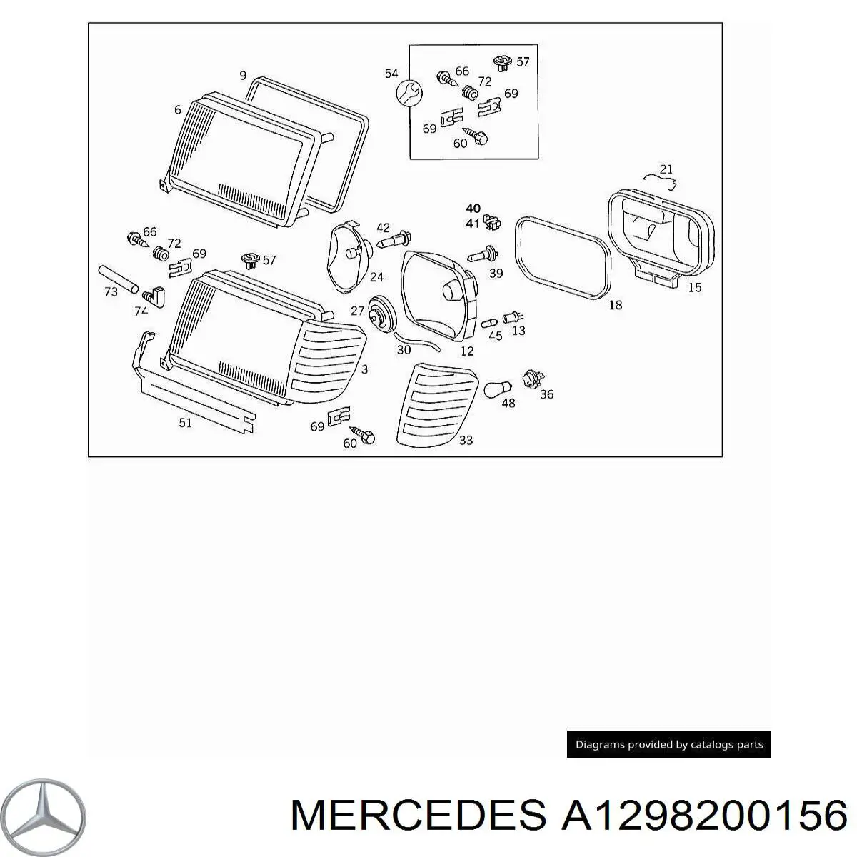 LAC092 Magneti Marelli Противотуманная фара левая