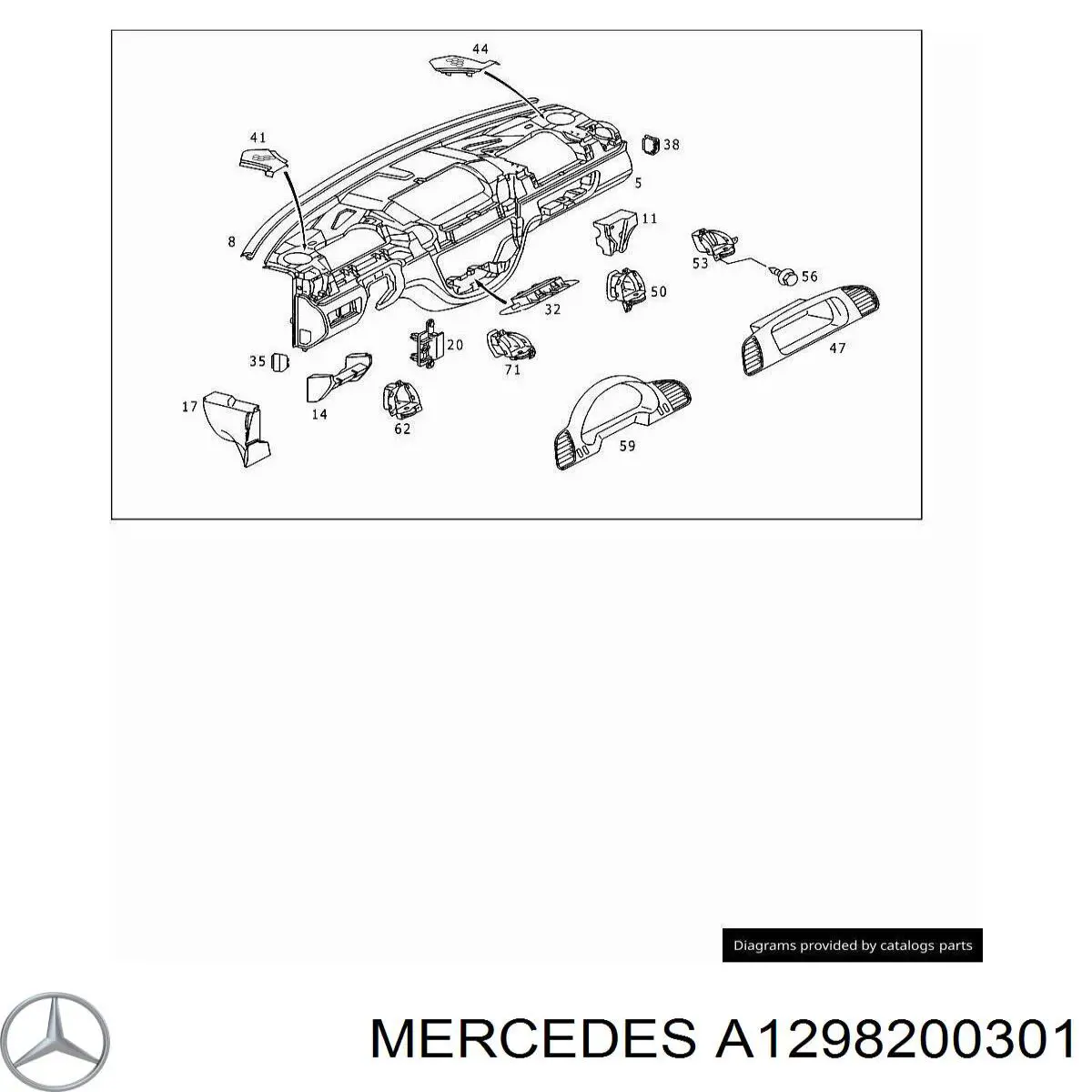  Mercedes 1298200301 цена, от 1.24 USD