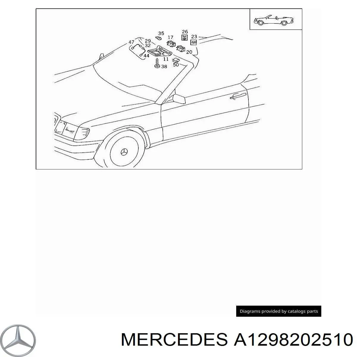 A1298202510 Mercedes 