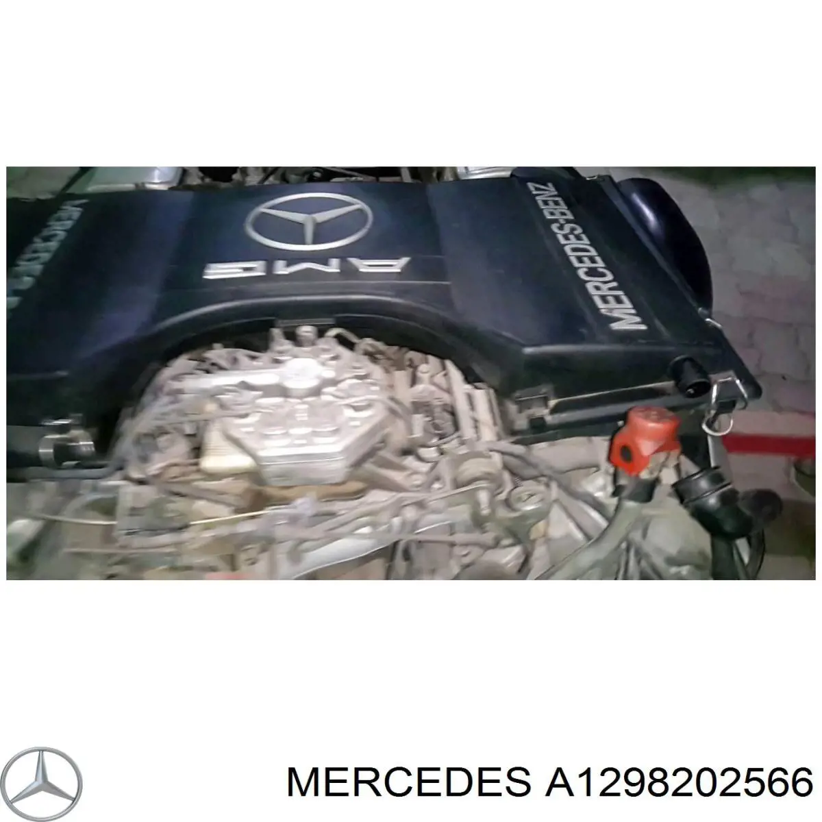 A1298202566 Mercedes Стекло фары левой