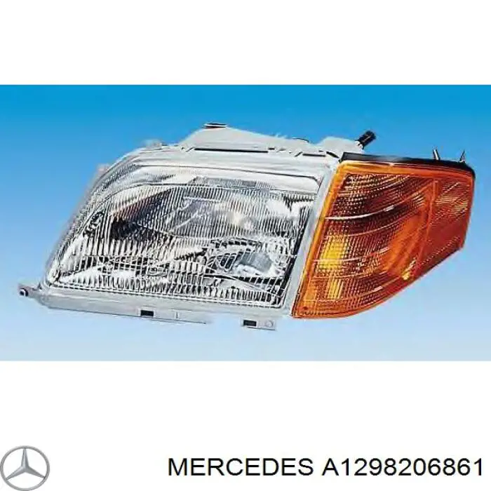 Фара правая 1298206861 Mercedes