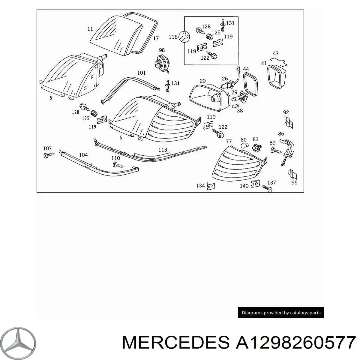 A1298260577 Mercedes 