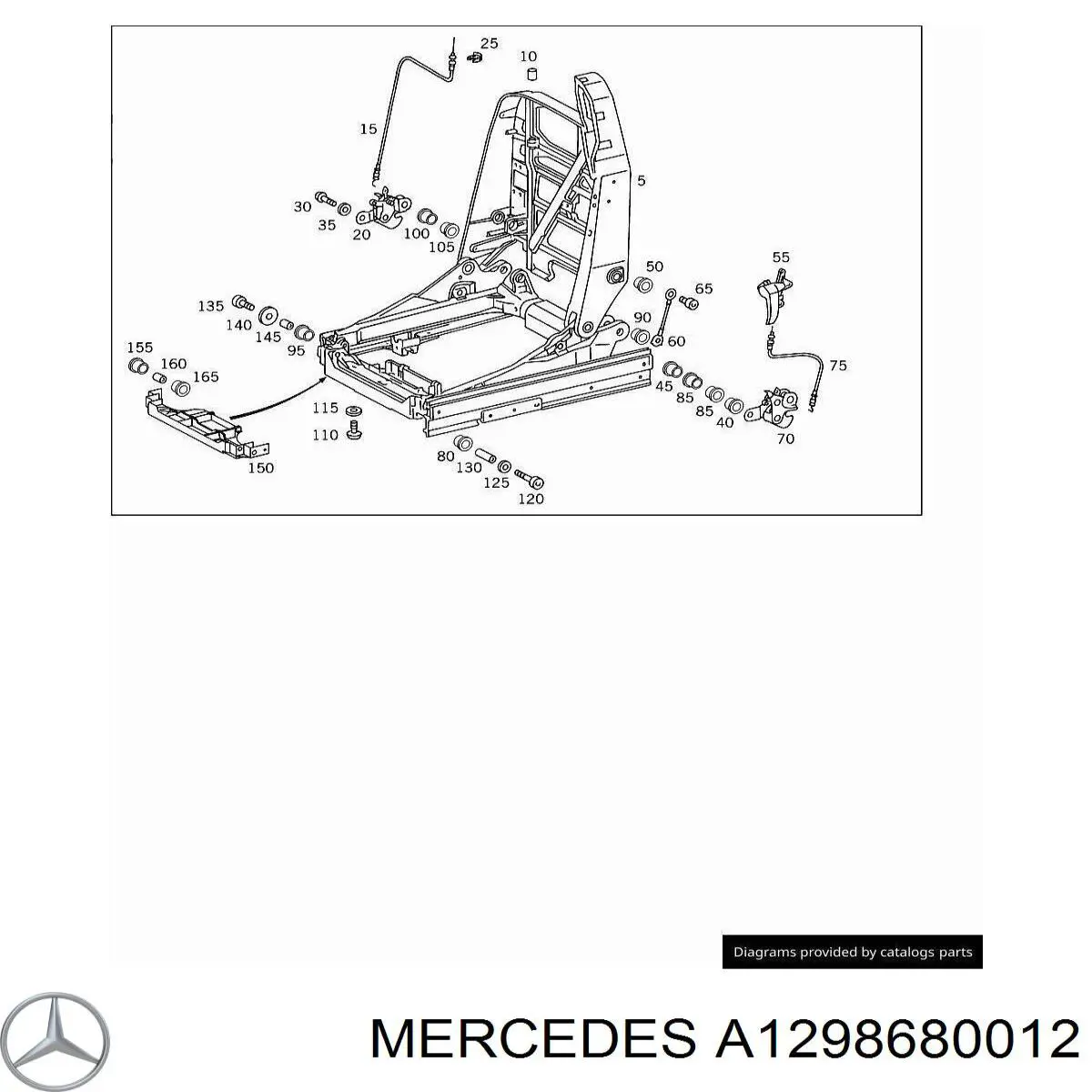 A1298680012 Mercedes 