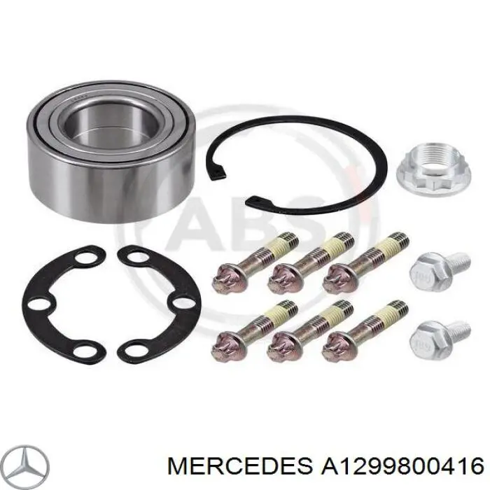 Купить A1299800416 Mercedes Подшипник задней ступицы