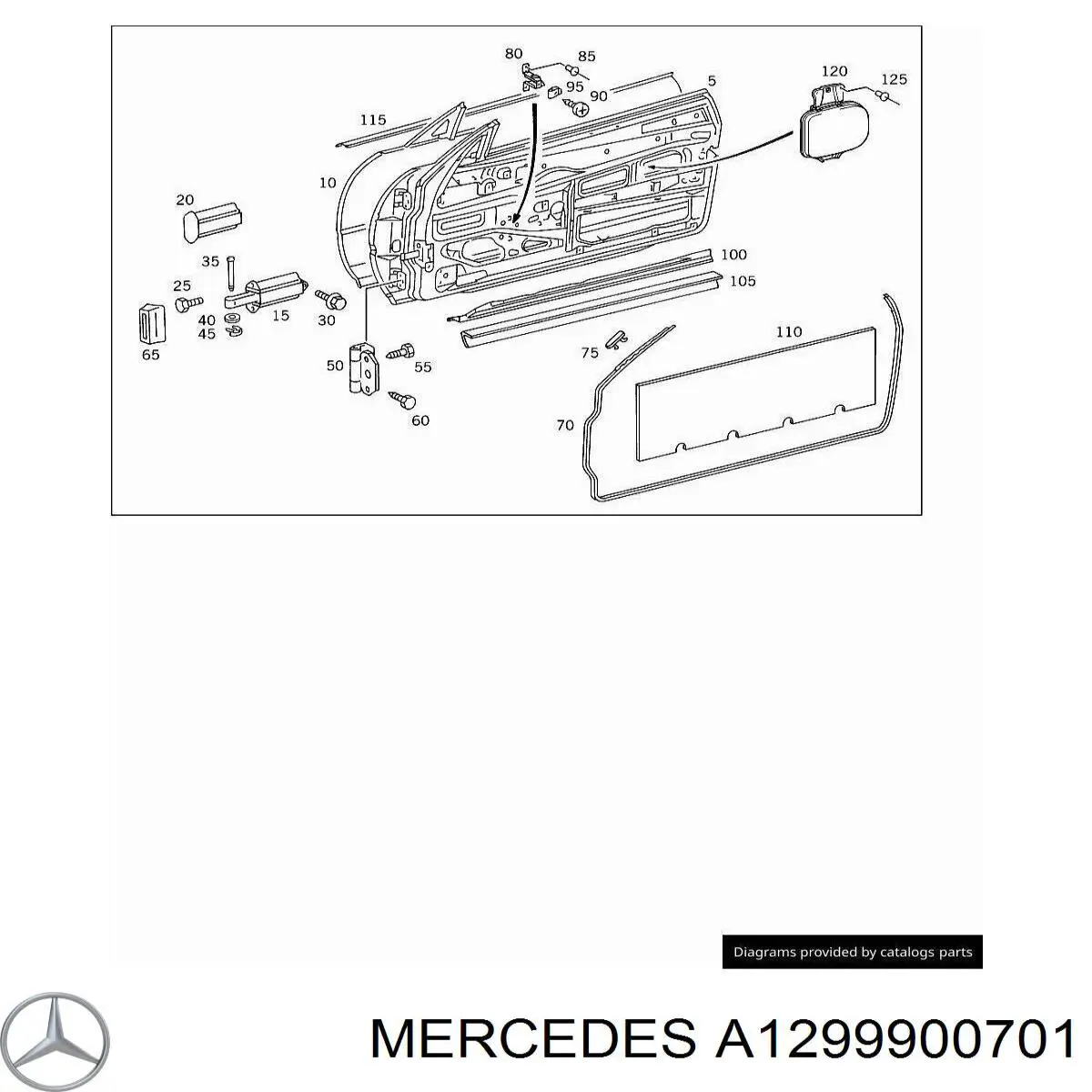  Mercedes A1299900701 цена, от 8.12 USD