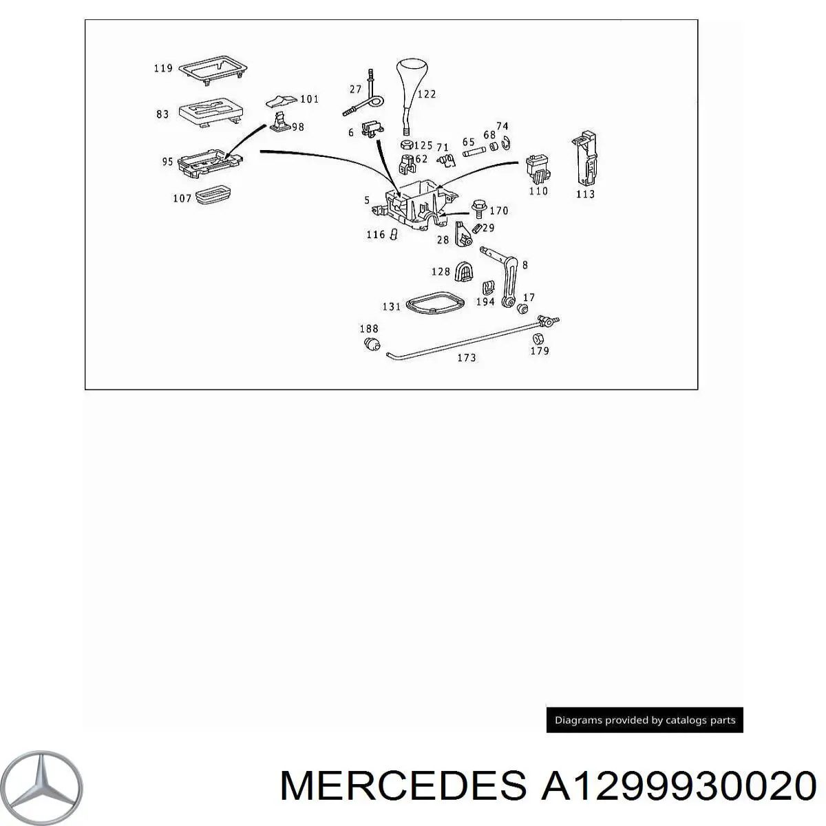 A1299930020 Mercedes 