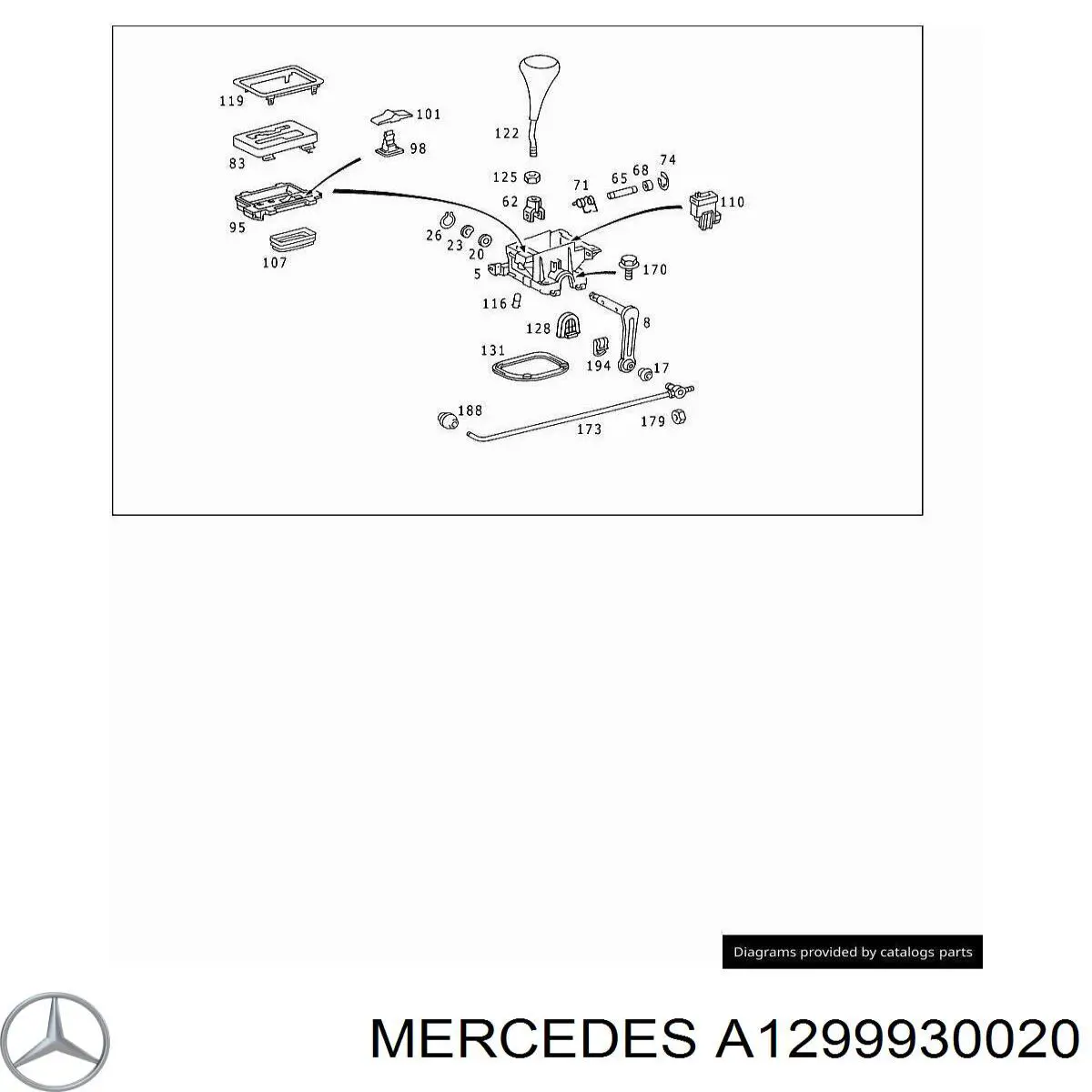 Mercedes A1299930020 цена, от 9.33 USD