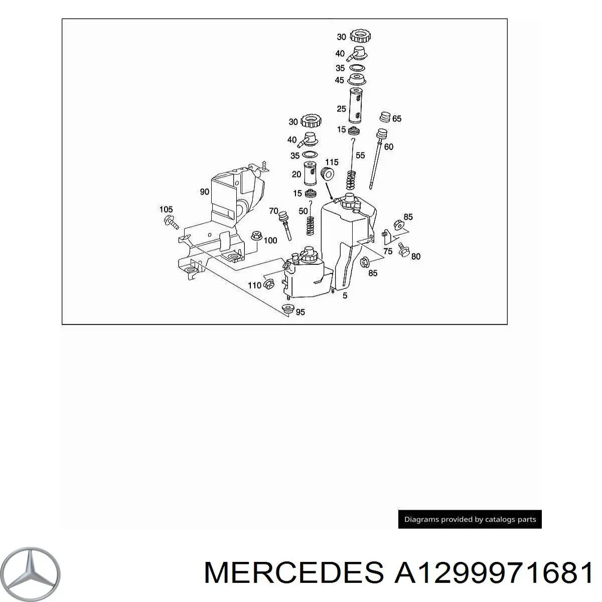 Купить 1299971681 Mercedes 