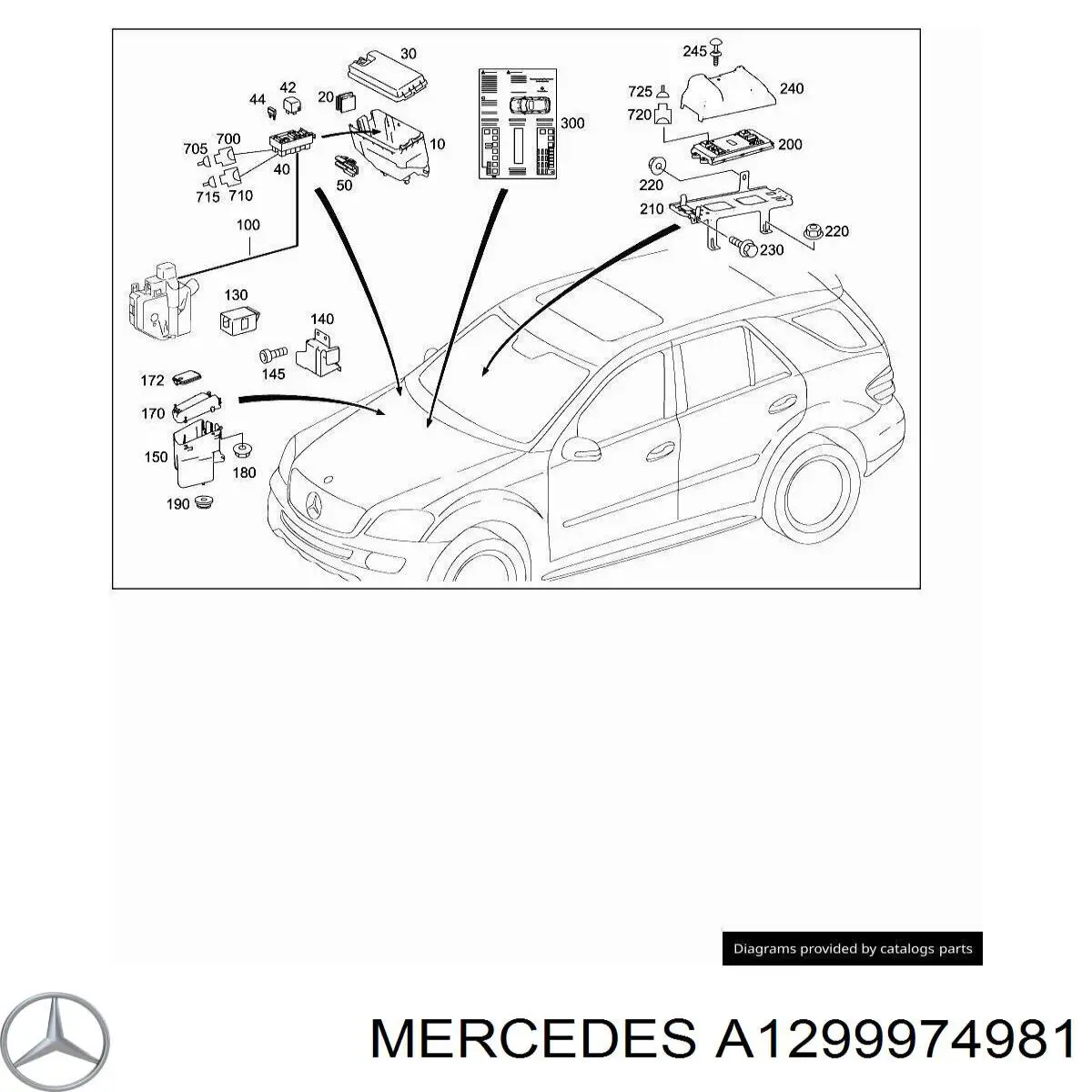 Купить A1299974981 Mercedes 