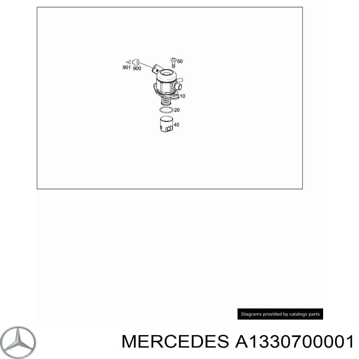 ТНВД A1330700001 Mercedes