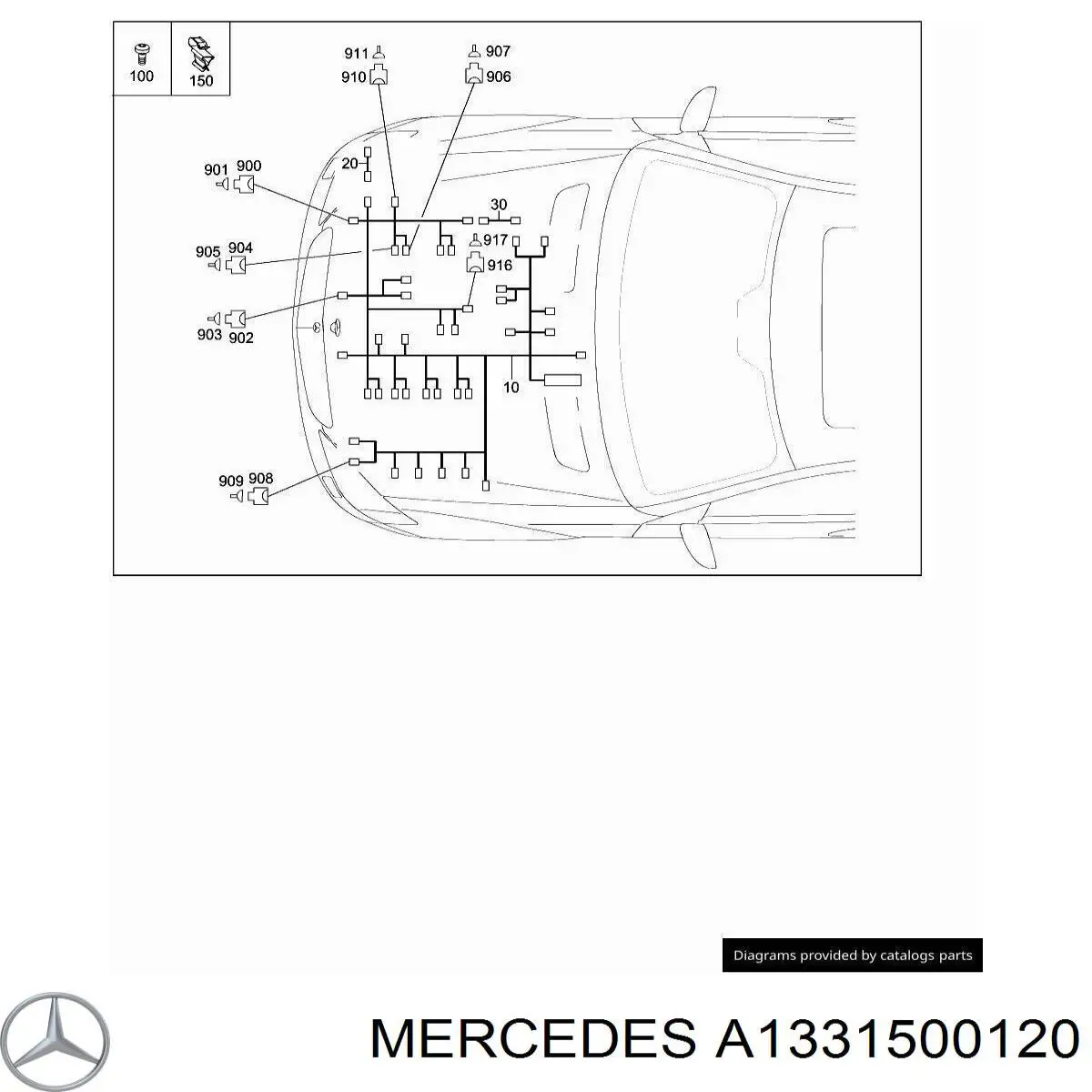 A1331500120 Mercedes 