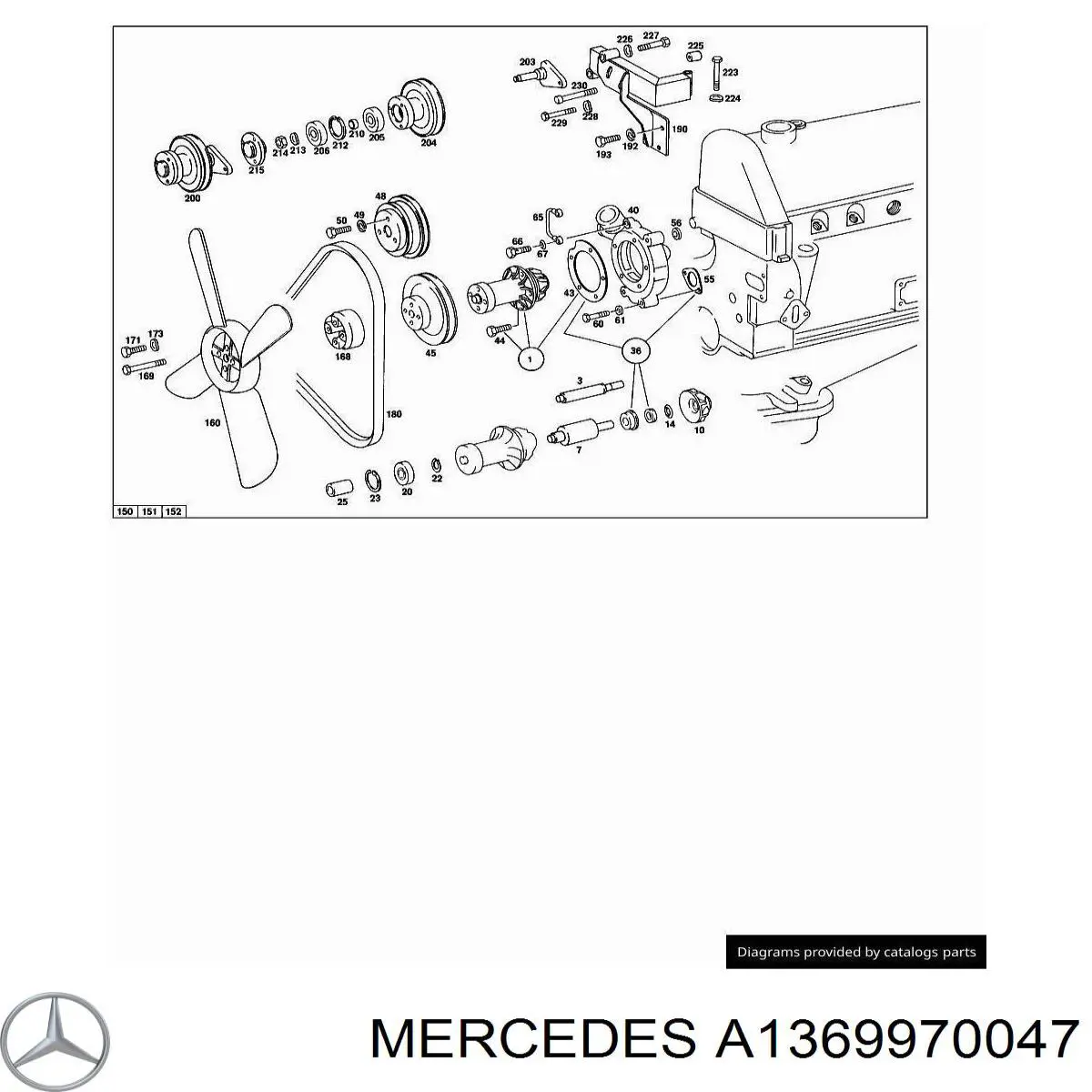 A1369970047 Mercedes сальник рулевой рейки/механизма (см. типоразмеры)